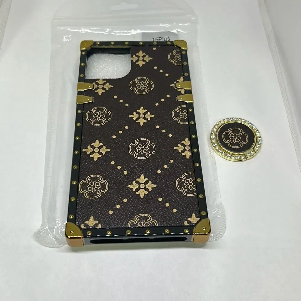 iPhone 15 Plus Designer Look Phone Case